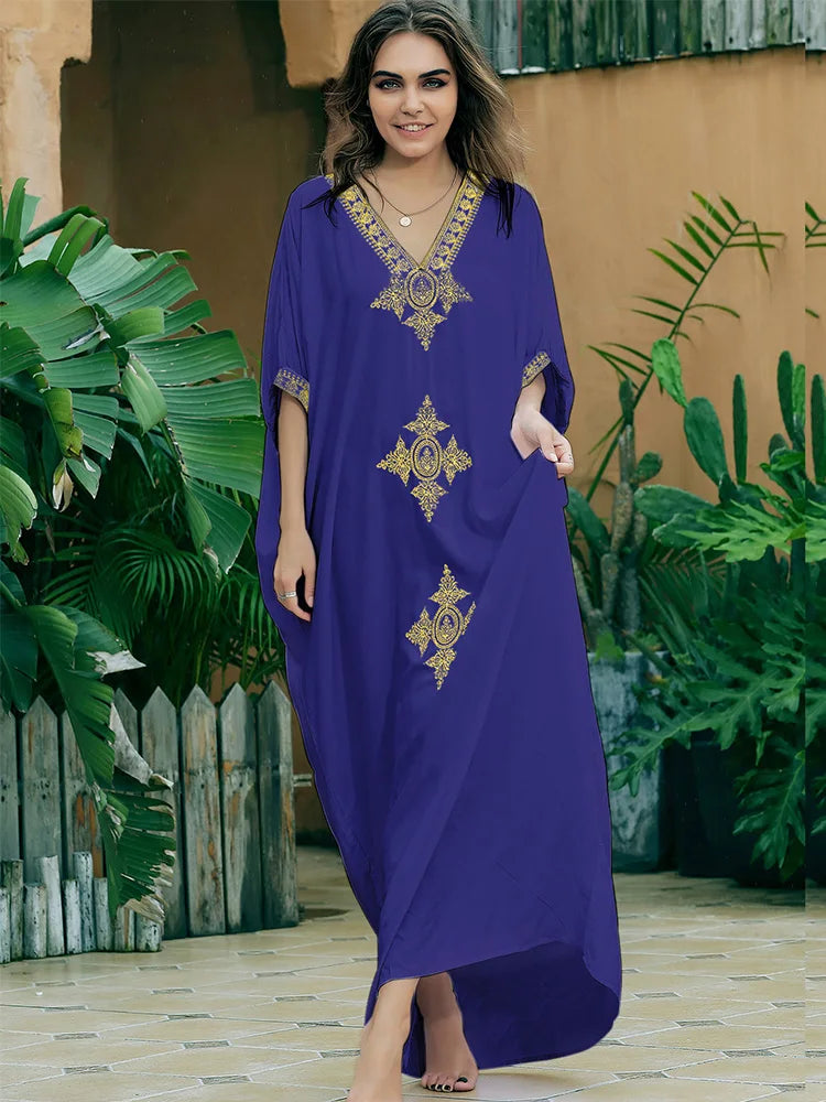 Bohemian Embroidered Kaftan