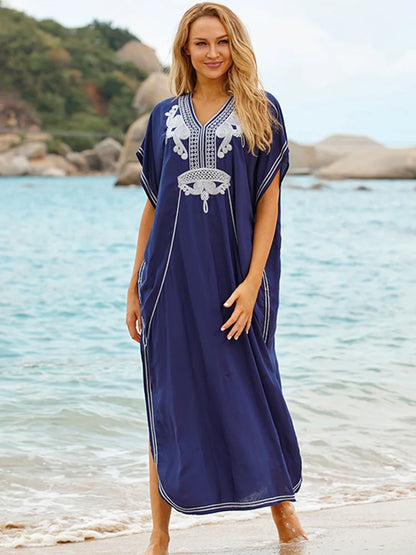 Bohemian Embroidered Kaftan