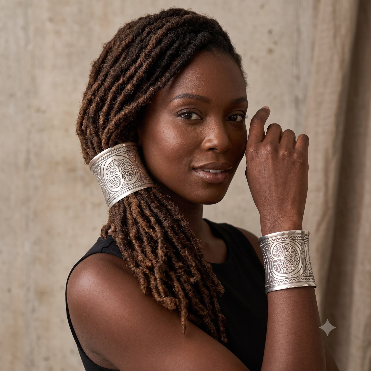 Hair Cuff for Ponytails