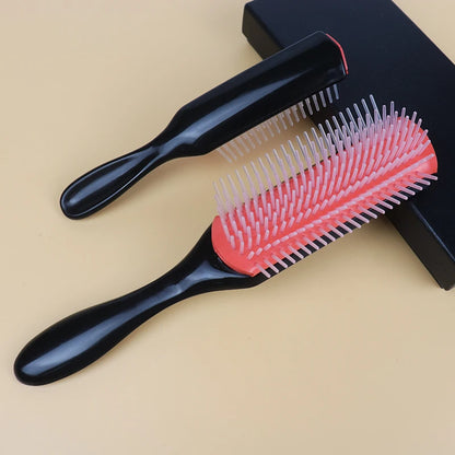 two denman brushes from the front and back