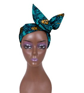 African Hair Bow Band Headdress