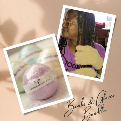 Organische shampoobommen voor locs