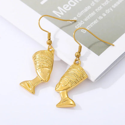 Goddess Isis Ancient Egyptian Earrings