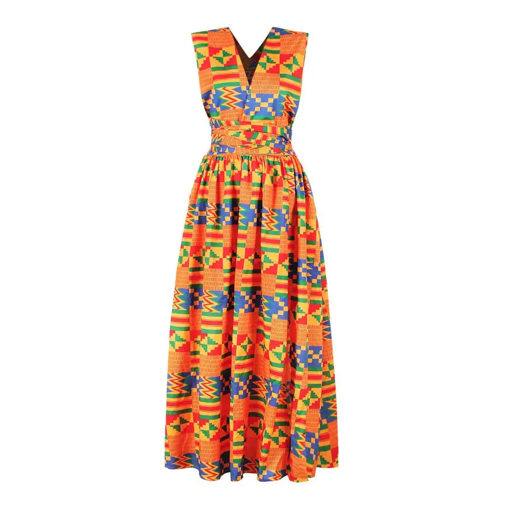 African Infinity Maxi Dress