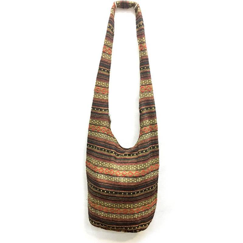 Handmade Sling Crossbody Shoulder Bag Bohemian Boho Style