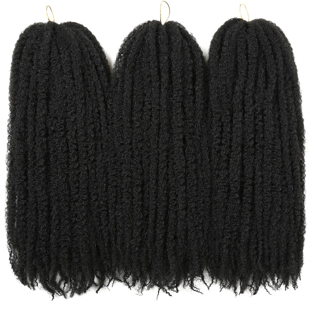Marley Afro Kinky Hair for Twists, Braids, and Locs