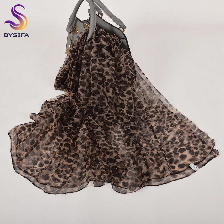Pure 100%  Natural Silk Long Printed Scarf for all seasons
