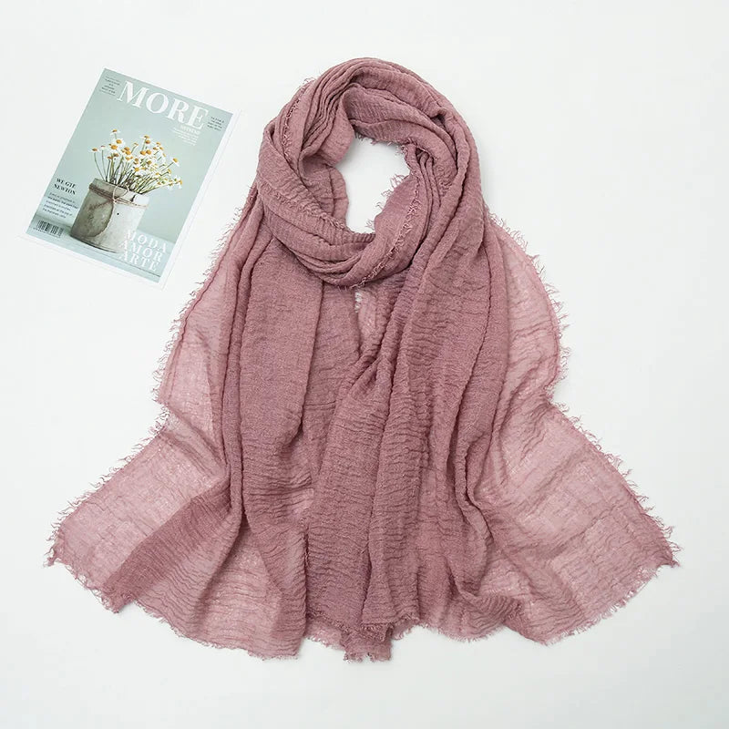 Fashionable Multi Wear Headwrap Scarf and Shawl