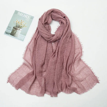 Fashionable Multi Wear Headwrap Scarf and Shawl