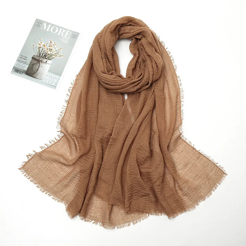 Fashionable Multi Wear Headwrap Scarf and Shawl