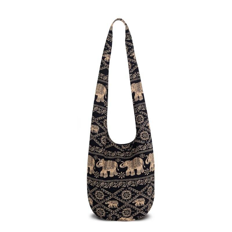 Handgemaakte Sling Crossbody Schoudertas Boheemse Boho Stijl