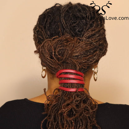 Non damaging Tension Free Easy to use Ponytail Holder for Locs