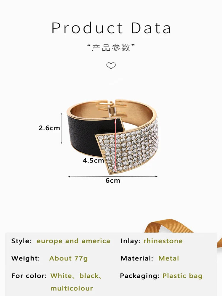 Hair Cuff with Rhinestones for Locs, Dreadlocks, Braids and curls