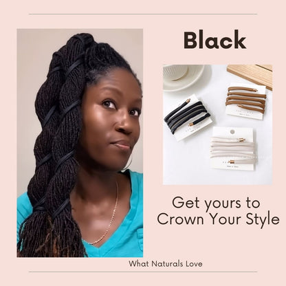 Non damaging Tension Free Easy to use Ponytail Holder for Locs