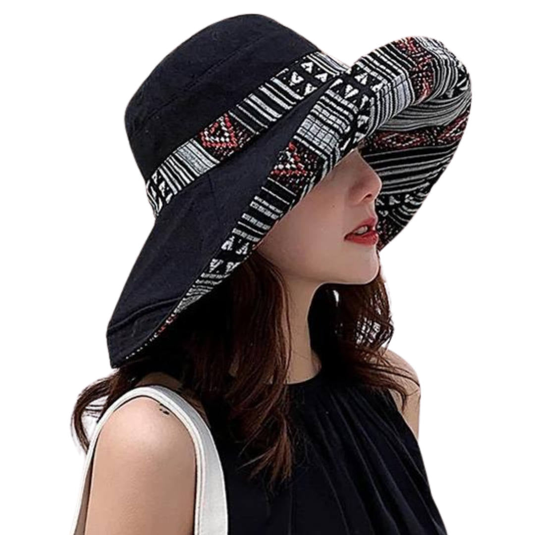 Vibrant Reversible Sun Hat – Dual-Sided Style