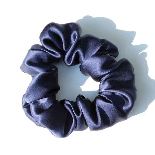 Super Soft 100% Pure Mulberry Silk Scrunchies Large