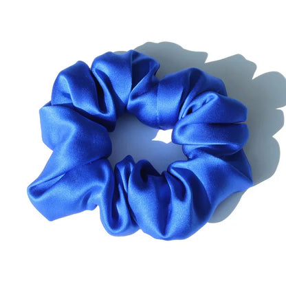 Super Soft 100% Pure Mulberry Silk Scrunchies Large