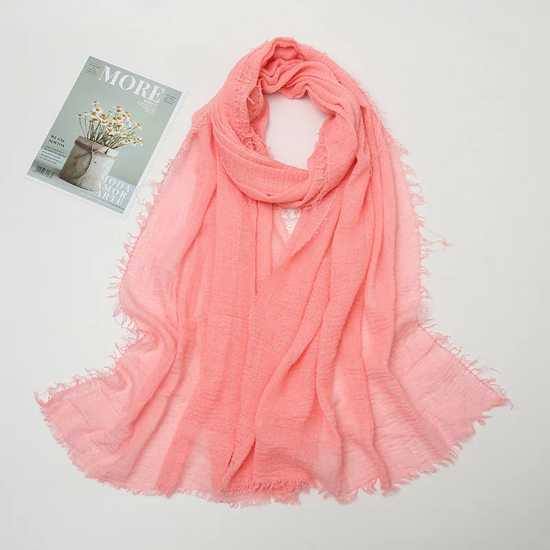 Fashionable Multi Wear Headwrap Scarf and Shawl