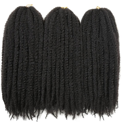 Marley Afro Kinky Hair voor Twists, Braids en Locs