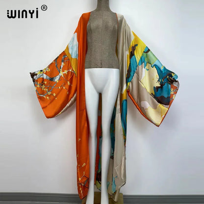 Kimono Kaftan Boho Soft Cardigan - Batwing Sleeve