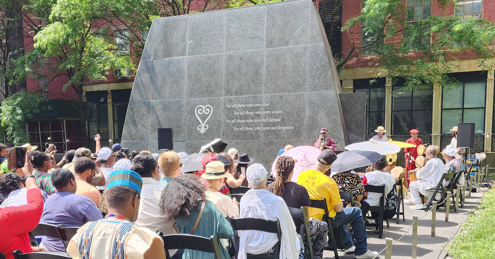 Juneteenth at the African Burial Ground in Manhattan, New York
