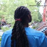 Non damaging Easy to use Ponytail Holder for Locs, Dreadlocks, Sisterlocks and Braids Perfect Gift for fathers day 2024