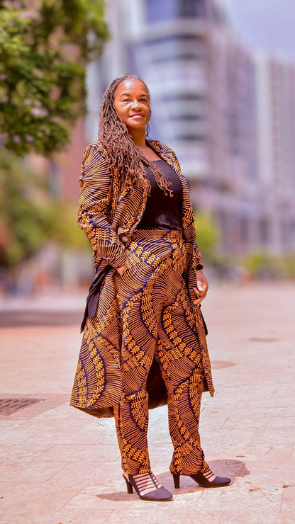 Mireille Liong-A-Kong with the Kigali Signature 2-Piece Suit in the size small