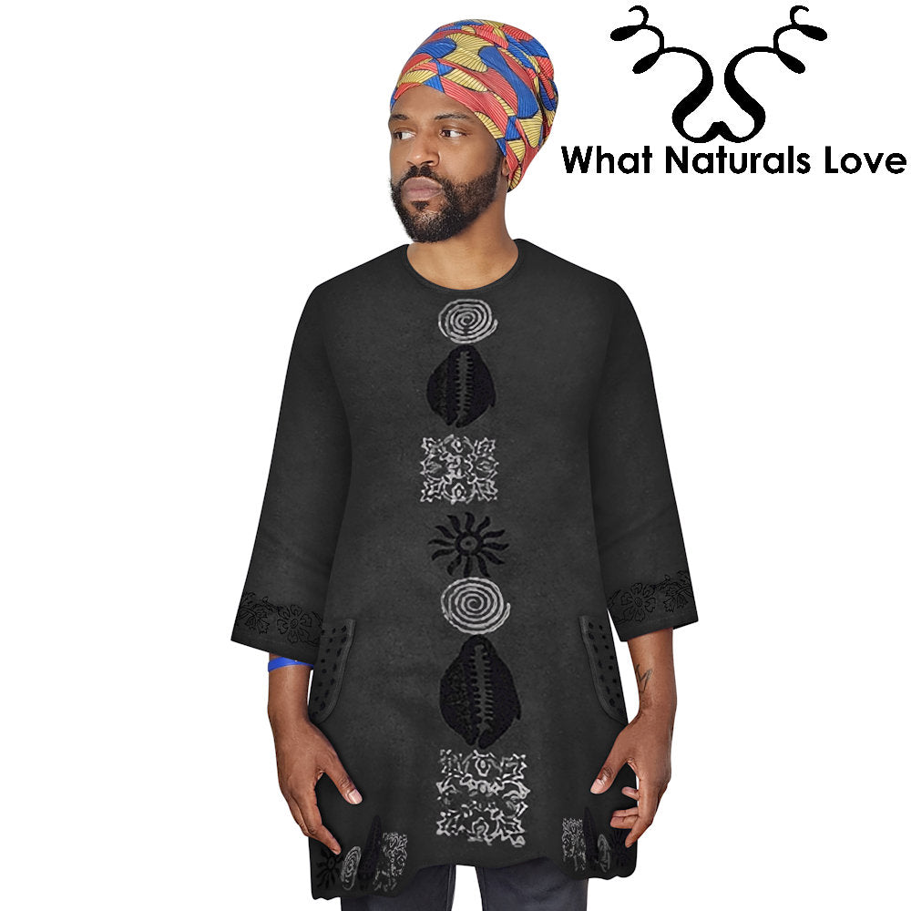 Kwanzaa Designer Dashiki Shirt 100% Cotton