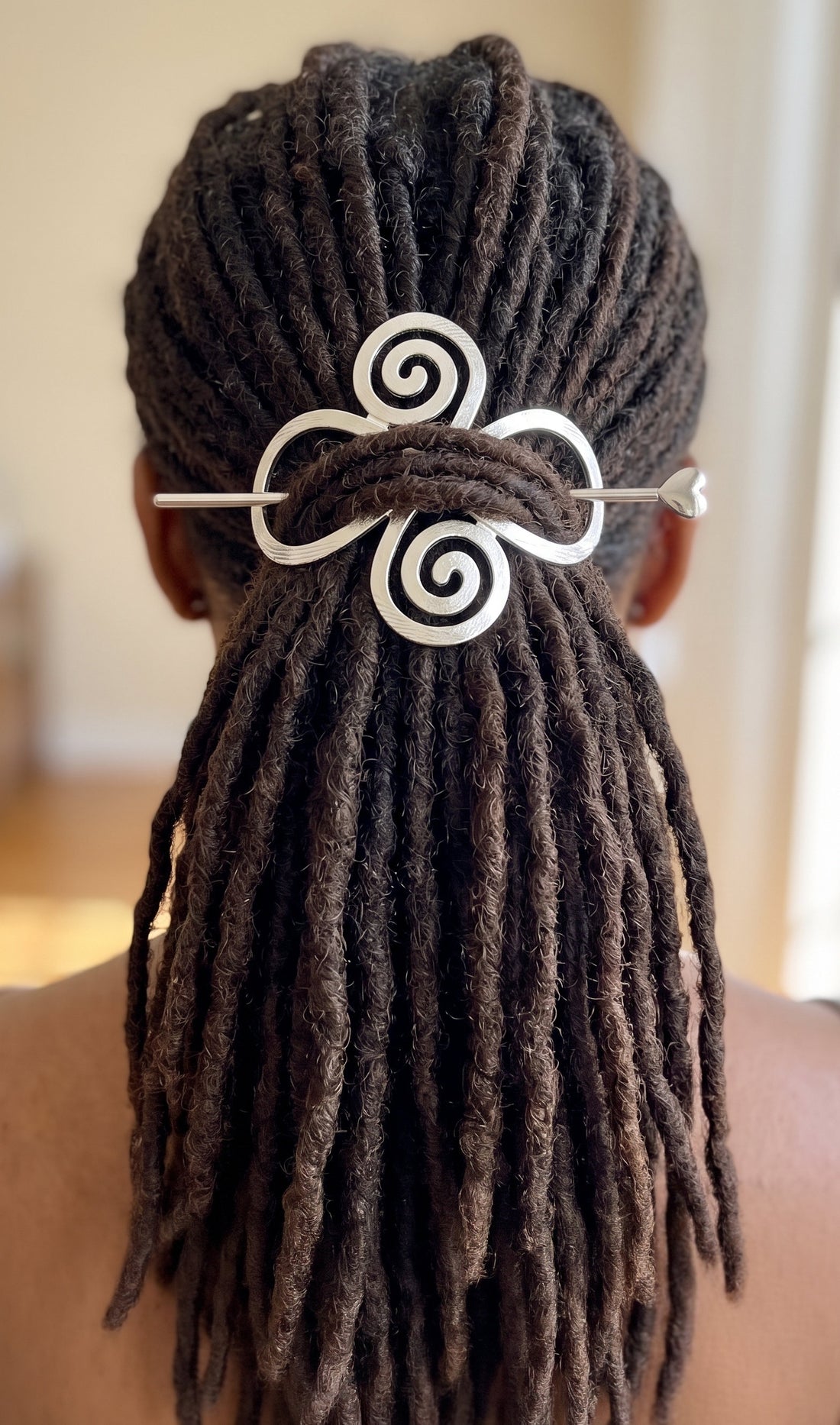Hair Pin Barrette pour toutes les textures de cheveux : Locs, Curls et Natural Hair