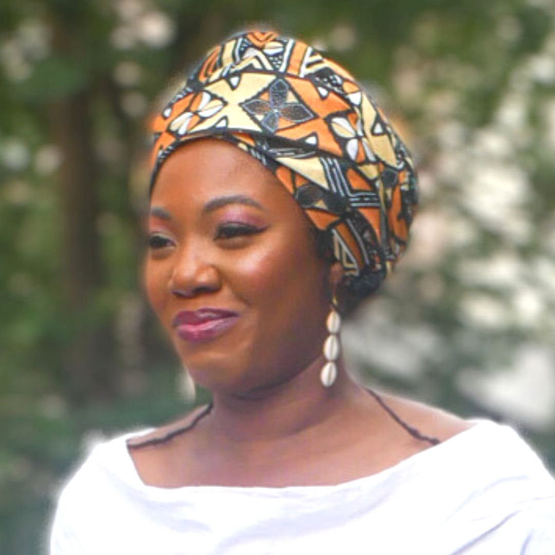 Multi-Wear Magic HeadWrap to style and protect Locs, Sisterlocks and Dreadlocks with Patterns - WhatNaturalsLove.com