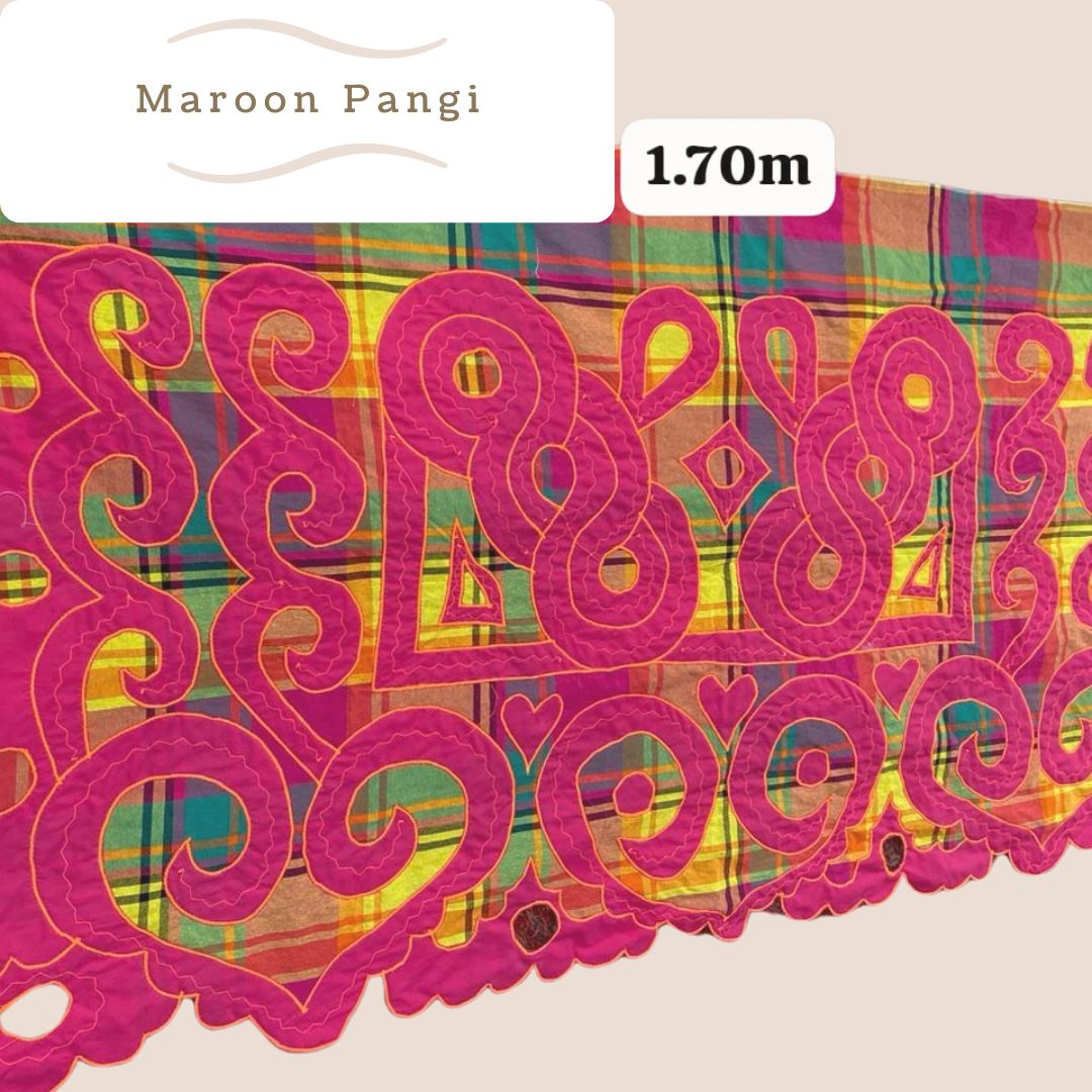 Majestic Maroon Pangi Wrap