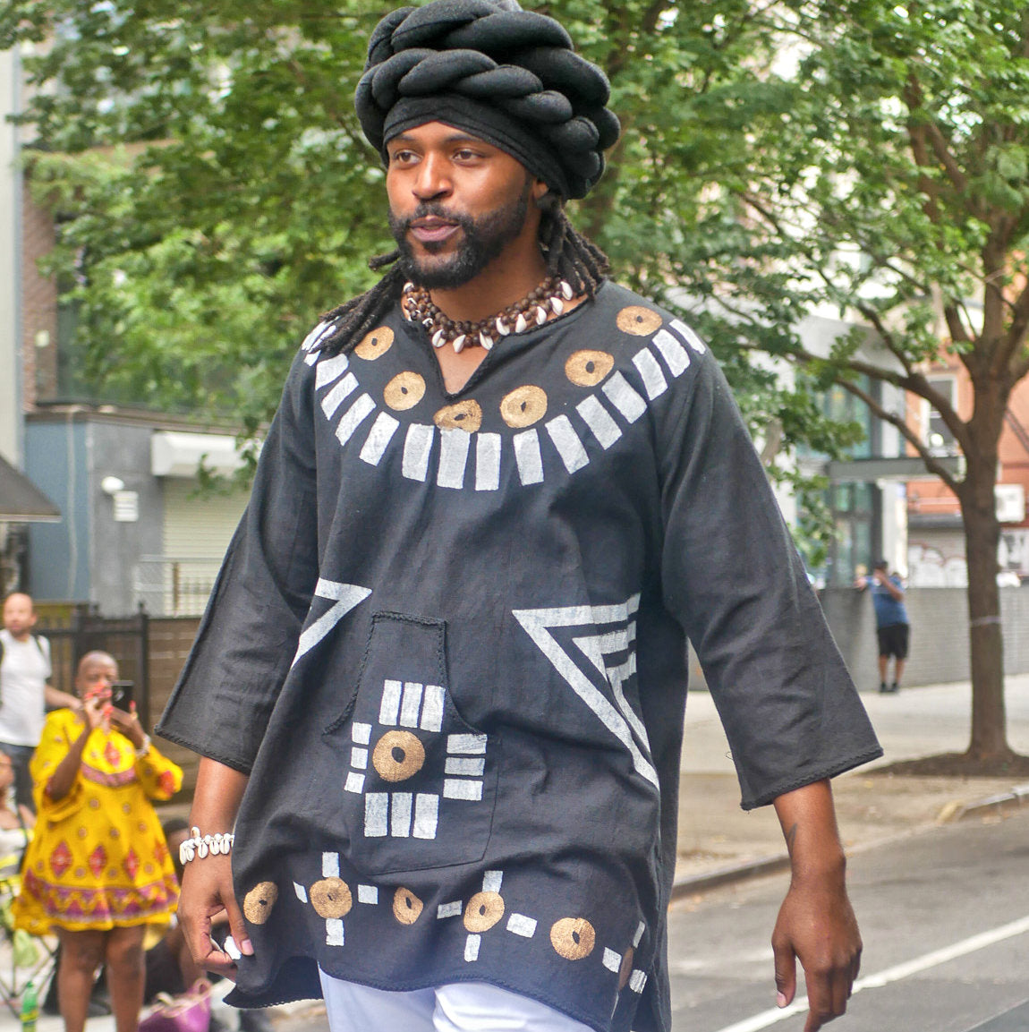 Black Panter Dashiki Shirt once size