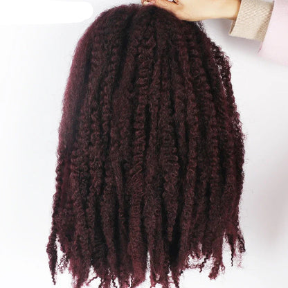 Marley Afro Kinky Braiding Hair - Brownish