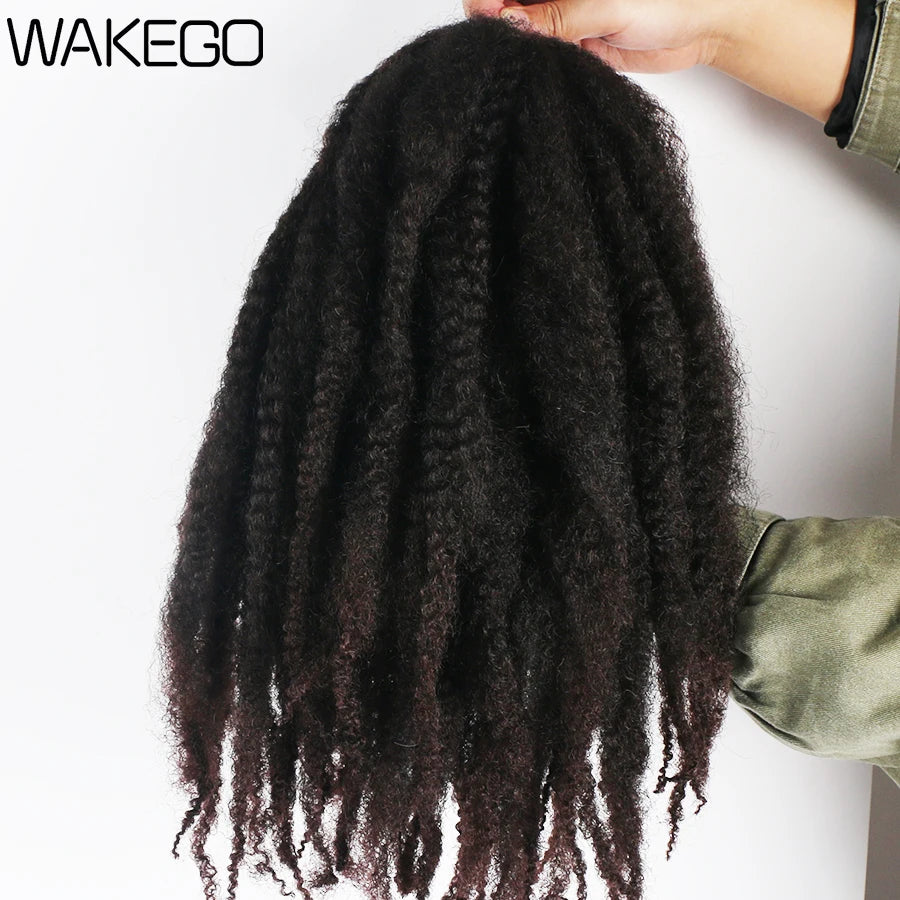  Marley Twist Crochet Hair - Black