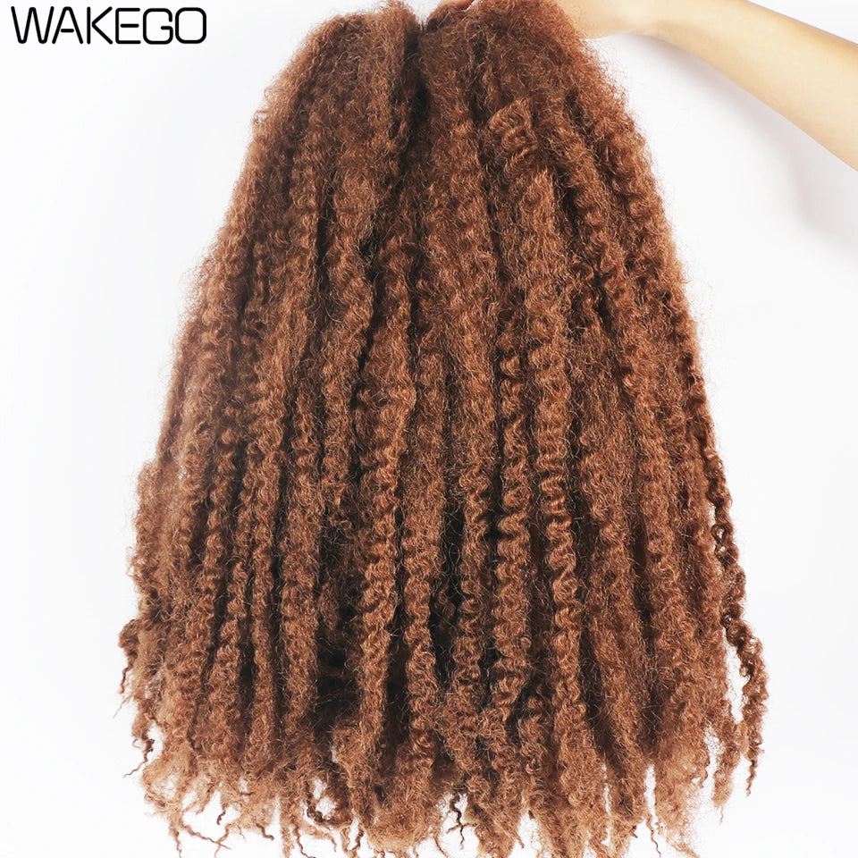  Marley Twist Crochet Hair in Brown