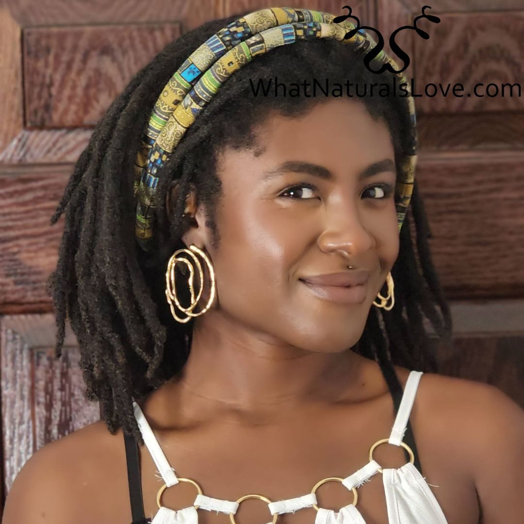 Moldable Hair Tie for Locs, Dreadlocks and Updos