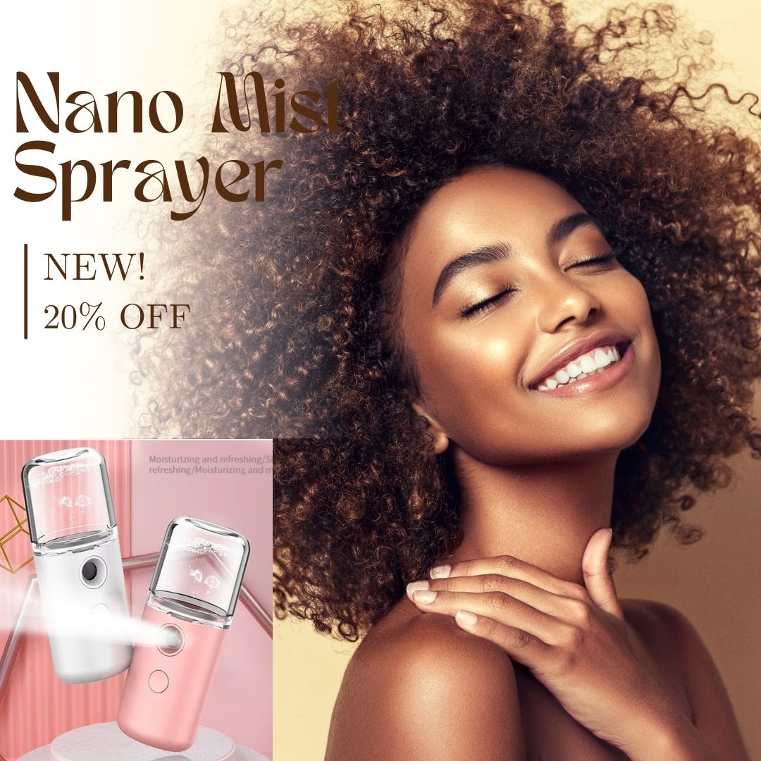 Portable Nano Mist Sprayer for Hair Hydration