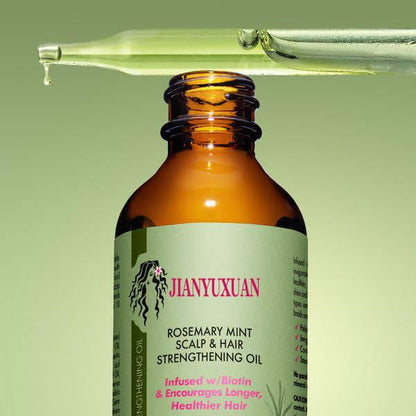 Rosemary mint hair care essential oil scalp hair