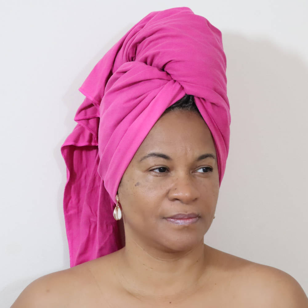 Super Absorbent Quick-drying Anti-Frizz Hair Towel Lint-free