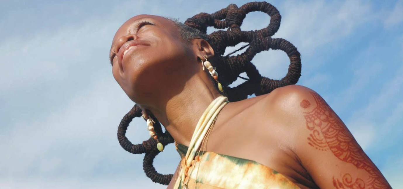 Crown of Locs Hairstyle from BAD Hair Uprooted exhibition