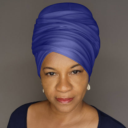 Multi Wear Magic Headwrap for Locs, Sisterlocks, Braids, Afros and Dreadlocks - Solid Colors