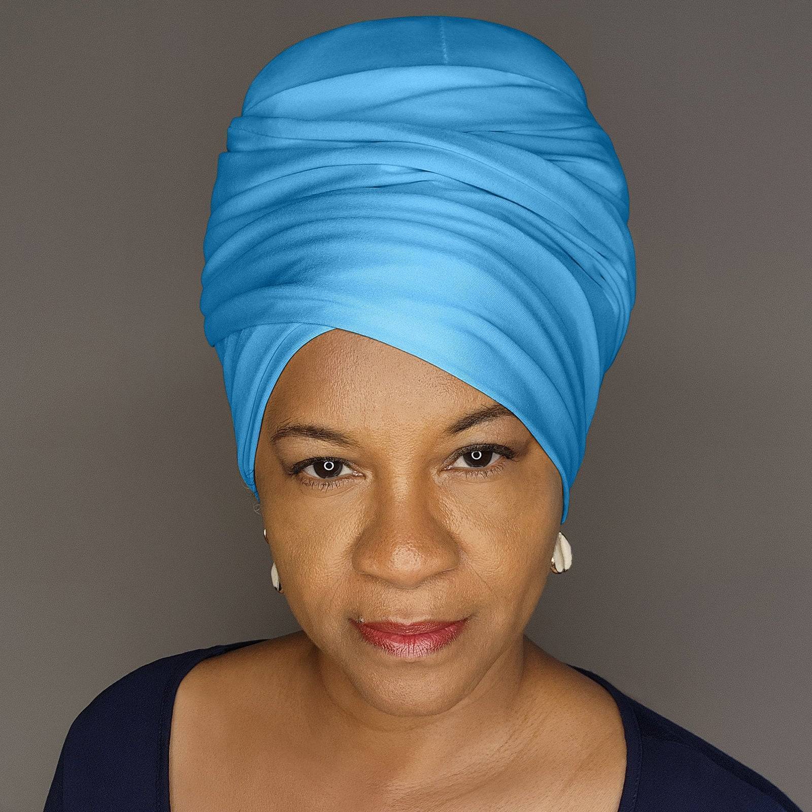Multi Wear Magic Headwrap for Locs, Sisterlocks, Braids, Afros and Dreadlocks - Solid Colors