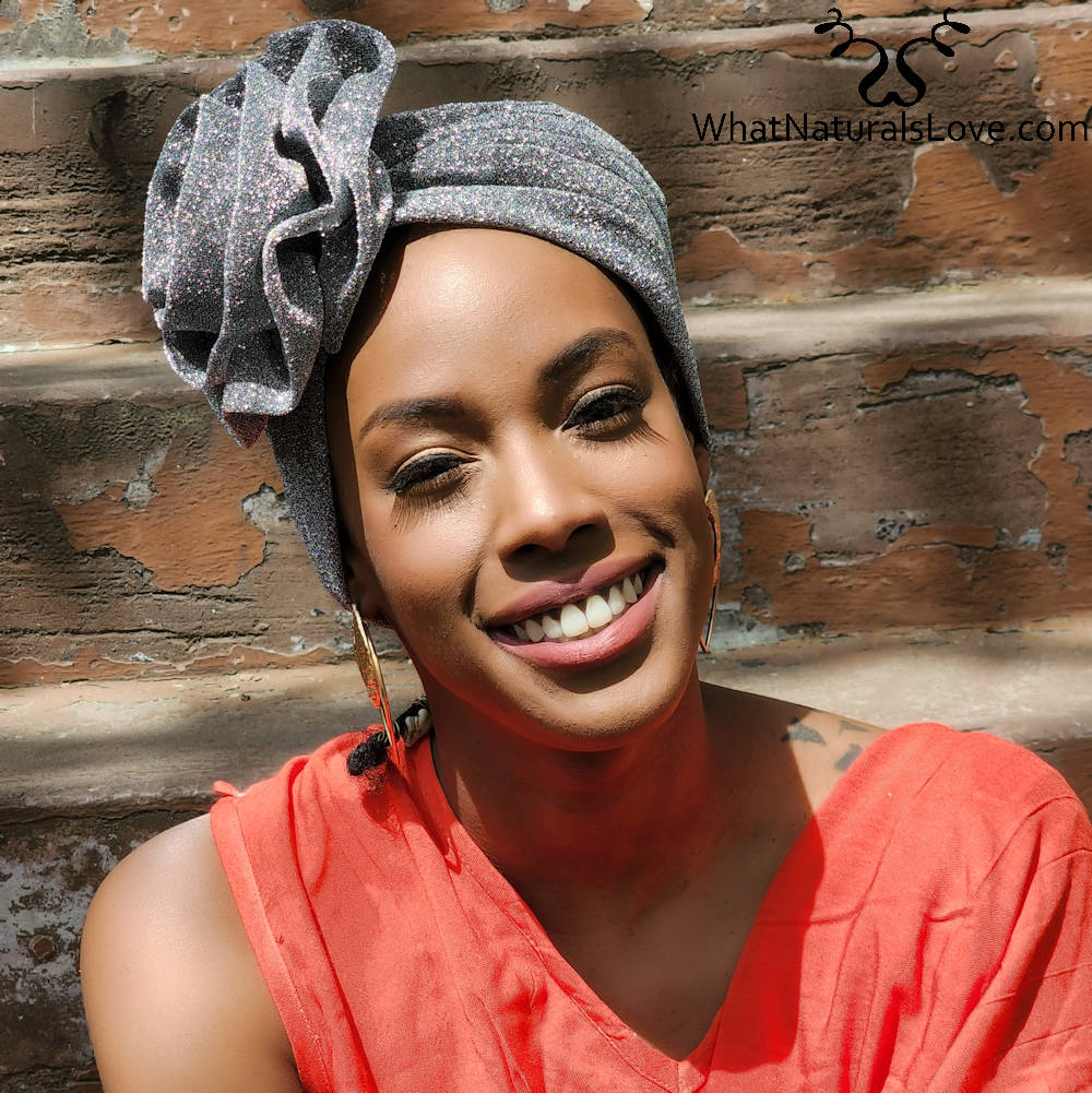 Prewrapped flower turban - WhatNaturalsLove.com