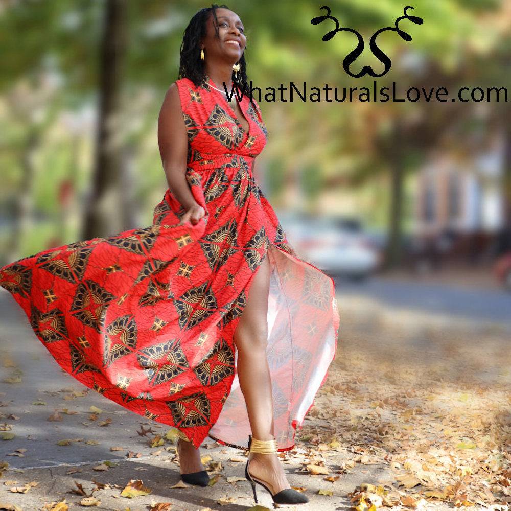 African Infinity Maxi Dress