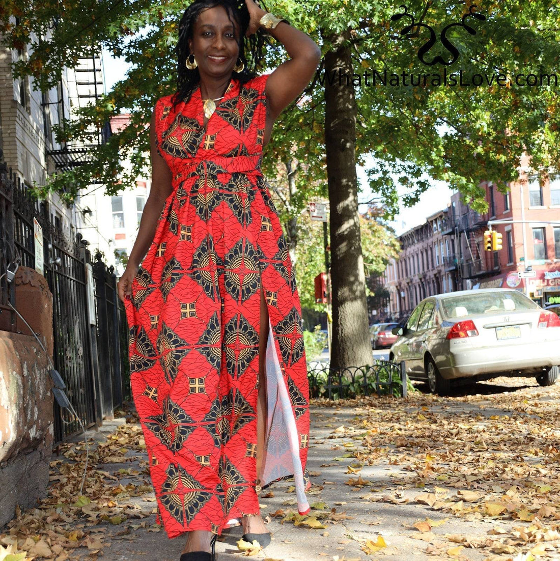 African Infinity Maxi Dress