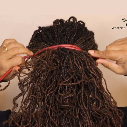 Non damaging Tension Free Easy to use Ponytail Holder for Locs