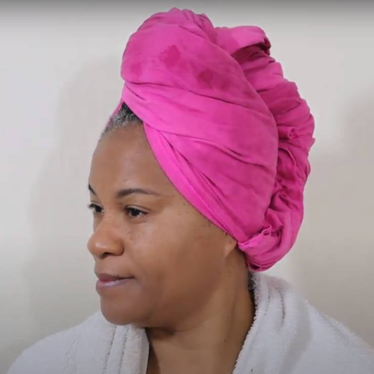 Super Absorbent Quick-drying Anti-Frizz Hair Towel Lint-free