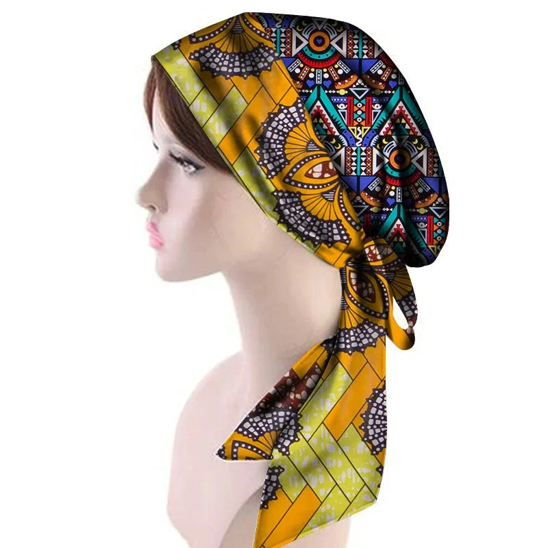 Printed Headscarf Hair Accessory