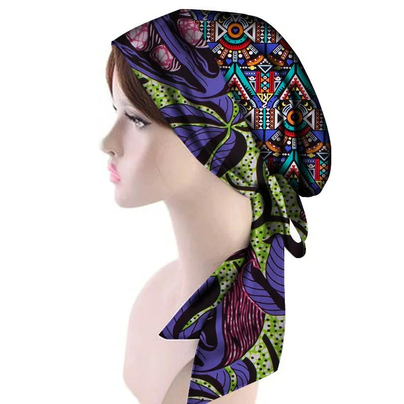 Printed Headscarf Hair Accessory