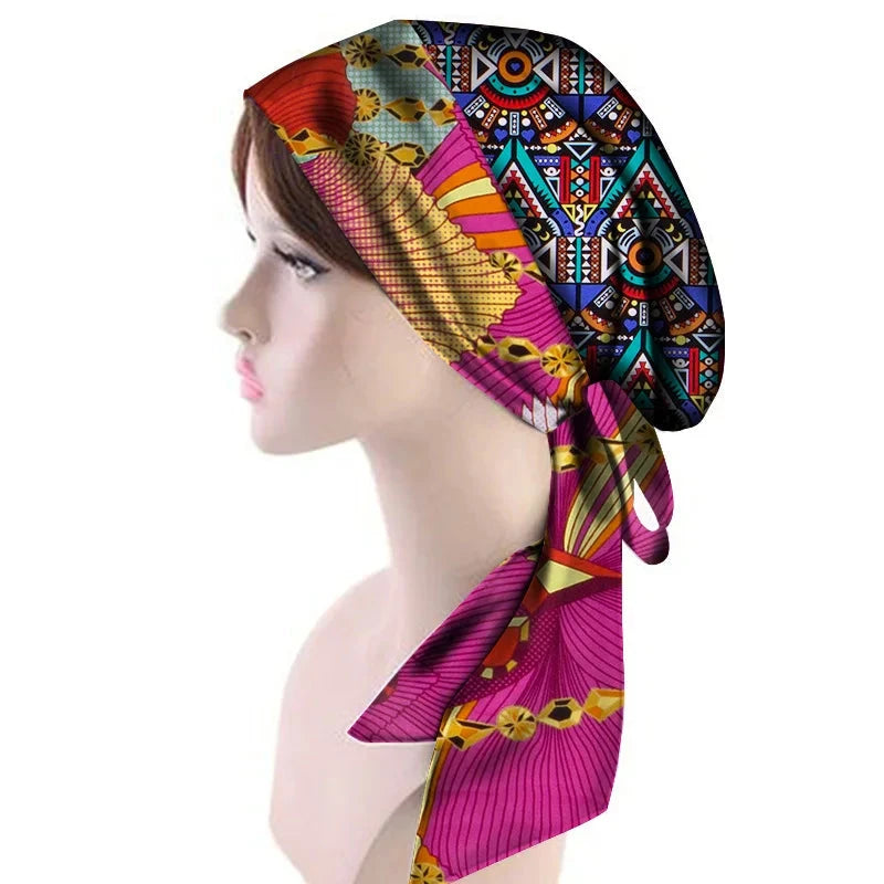 Printed Headscarf Hair Accessory